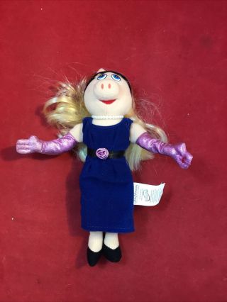 2004 Jim Henson The Muppets Show " Miss Piggy " Sababa Toys 9 " Plush