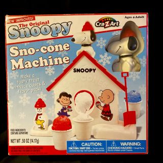 Snoopy Snow Cone (sno - Cone) Machine