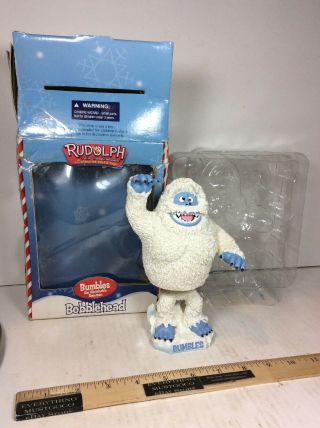 Bumbles The Abominable Snowman Bobble Head Figure Rudolph The Red Nosed Raindeer