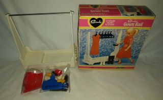 Vintage Pedigree Toys Sindy Doll Gown Rail Old Shop Stock Hard To Find