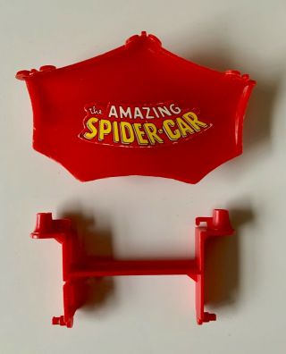 1976 Mego Spiderman Spider - Car - Spoiler/wing & Net Lower Support Only
