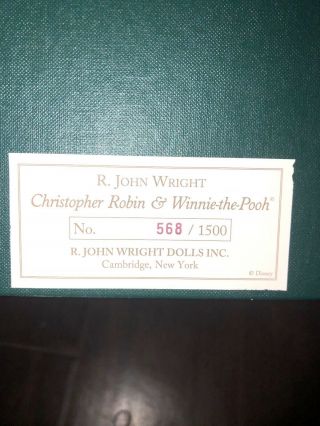 R.  JOHN WRIGHT CHRISTOPHER ROBBIN 12 