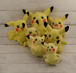 Nintendo Pokemon Pikachu Plush Stuffed U Choose Center Tomy Pokedoll Jakks