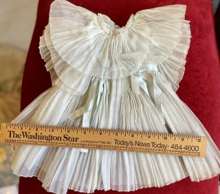 Rare Vintage C1934 Ideal Composition Shirley Temple Doll Dress 2