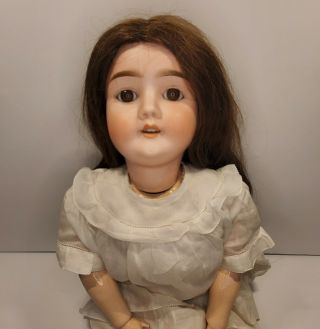 Antique Kley & Hahn Special 65 German Bisque 25” Composition Doll - Dolly Face