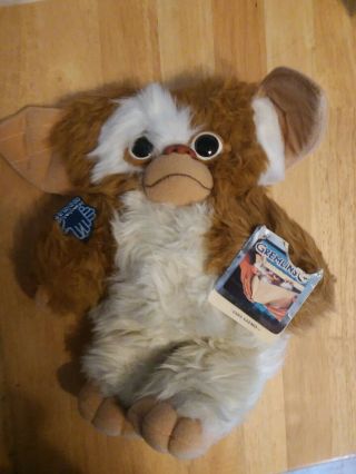 Vintage 1984 Gremlins " Gizmo " Plush Toy,  With Tags