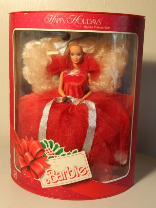 Special Edition 1988 Happy Holidays Barbie - First Release - Mattel 1703 - Nrfb