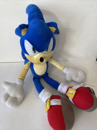 Sonic The Hedgehog Extra Large 26 " Inch Plush Stuff Animal License Sega Usa