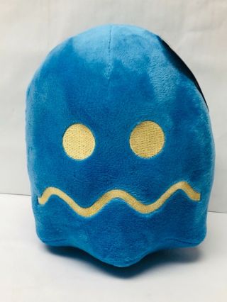 Ms.  Pac - Man Plush Blue Soft Ghost Bandai Namco Licensed Plush Stuffed 7.  5 " W/tag