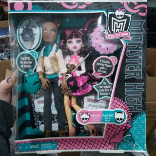 Monster High Music Festival Draculaura And Clawd Wolf Exclusive 2 Pack Doll Set