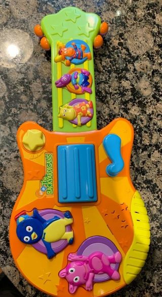 The Backyardigans Guitar Songs And Buttons 2006 Mattel