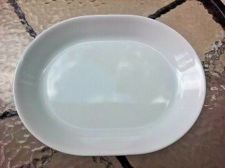 Corning Corelle Winter Frost White 12 " Oval Tray Plate Serving Platter