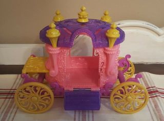 Disney Princess Magiclip Doll Figure Aurora Sleeping Beauty Pink Royal Carriage