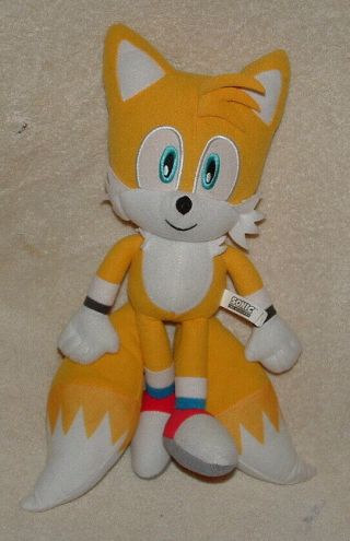 Sonic The Hedgehog Tails 12 " Plush Yellow Stuffed Animal Toy Factory 2018