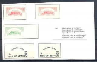 Great Britain Local Jethou 1962 - - 5 X Frame Proof - - Mnh - Vf