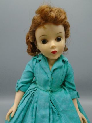 Vintage 1959 Madame Alexander Doll Shari Lewis Hard Plastic Dress 14 "