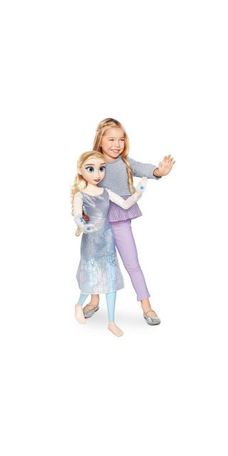 Disney Frozen 2 Ice Powers 32  Playdate Lights & Sounds Elsa Doll