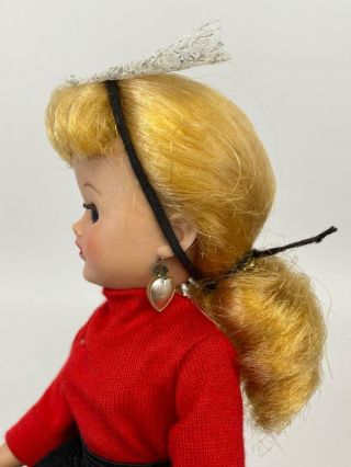 1950s VOGUE Jill Blonde Ponytail Rockabilly Record Hop Skirt Doll,  Box 2