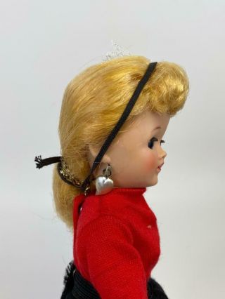 1950s VOGUE Jill Blonde Ponytail Rockabilly Record Hop Skirt Doll,  Box 3