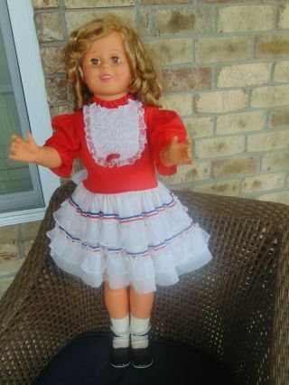 1984 Doll,  Dreams And Love Shirley Templeblack 36 " Doll Doll