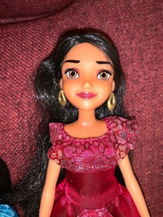 Disney Elena of Avalor & Princess Isabel 2 Doll Set and Accessories NIB 2