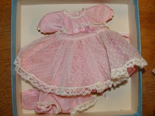 Vintage 1955 Alexander - Kins Wendy Loves Pinafores Slw Doll Outfit Mib