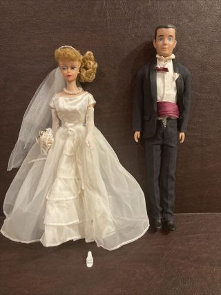 Vintage Ponytail 5 Barbie And Ken Wedding Day
