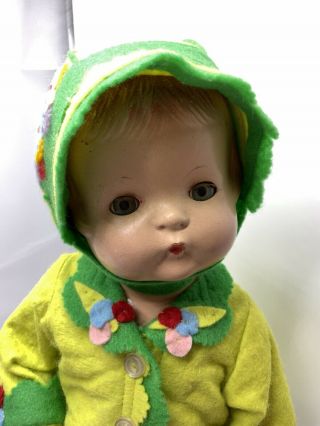 Vintage Composition 19” Effanbee Patsy Ann Doll