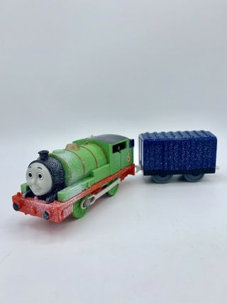Thomas & Friends Trackmaster Motorized Snow Covered Percy Engine,  2009