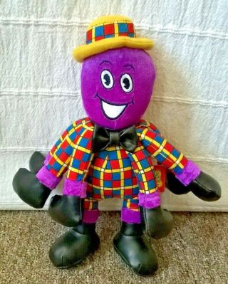 Wiggles Henry The Octopus Plush 2013 Purple 10 " Stuffed Soft Toy Doll 8 Legs