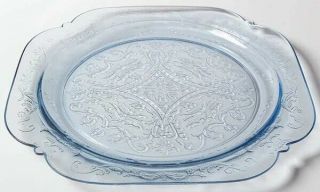 Authentic Depression Glass - Federal Glass " Madrid " Blue Dinner Plate