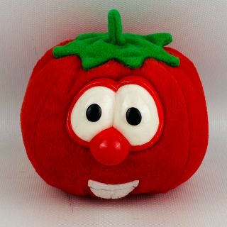 Veggie Tales Bob Tomato Plush 4 " Stuffed Toy 1998 Big Idea Productions