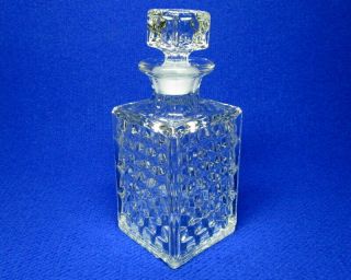 Fostoria American Decanter With Stopper Elegant Glass Clear (9408)