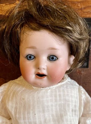 14” Antique C1910 267 Heubach Koppelsdorf Character Baby Doll