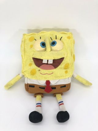 Spongebob Squarepants 2000 Mattel Nickelodeon Babbling Talking Stuffed Plush