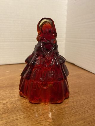Boyd Glass Colonial Lady " Louise " Ruby Red