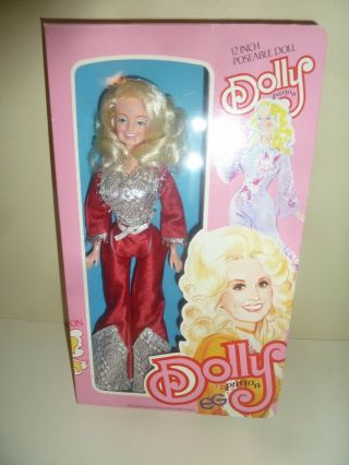 Vintage 1978 Dolly Parton Egee Goldberger 12 " Poseable Collectors Doll