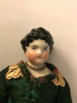 Antique German Low Brow China Doll