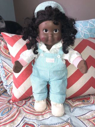 Rare Vintage Hasbro Playskool 1980s My Buddy Kid Sister African American Doll