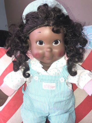 RARE Vintage Hasbro Playskool 1980s My Buddy Kid Sister African American Doll 2