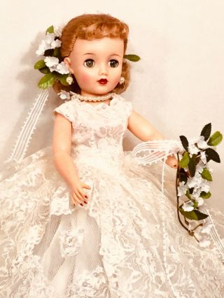 Vintage Honey Blond VT - 18 Ideal Revlon High Heel Fashion Bride Doll OOAK 3