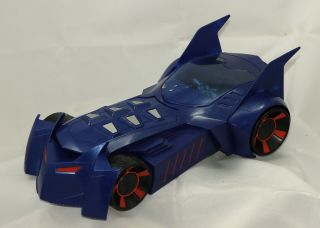 Mattel Batman Batmobile Blue 14 " Car From The Dc Animated Series Good