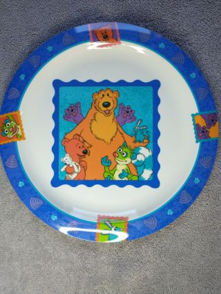 Jim Henson Bear In The Big Blue House Melamine Ware Plastic Plate