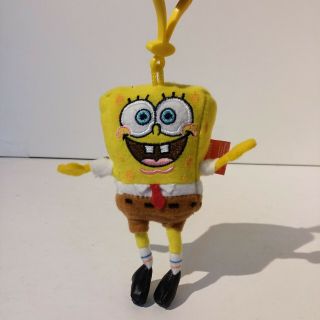 SpongeBob SquarePants Plush Keychain 2002 Nickelodeon Viacom 2