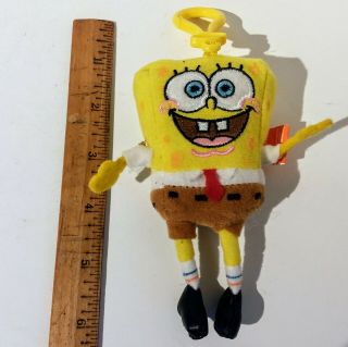 SpongeBob SquarePants Plush Keychain 2002 Nickelodeon Viacom 3