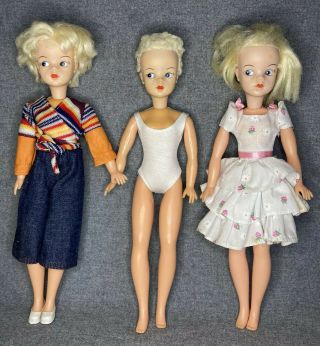 Vintage Pedigree Sindy Dolls 1968 1969 1970 Made In Hong Kong
