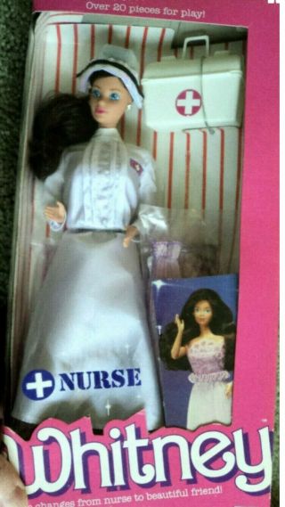 1987 Nurse Whitney Doll Nrfb N2