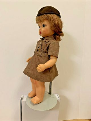 Vintage TERRI LEE Doll Very Highly Colored,  Dressed As A Brownie,  Tagged Dress. 3