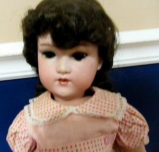 ANTIQUE BISQUE,  COMPOSITION DOLL,  GEORGE BORGFELDT FOR ARMAND MARSEILLE GERMANY, 2