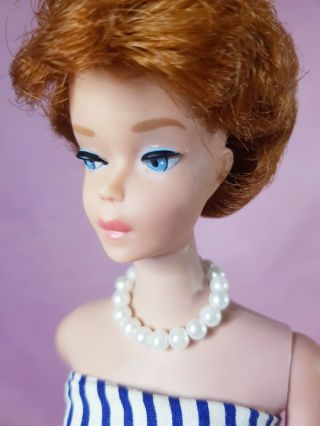 Rare Auburn Bubble cut Vintage Barbie doll 2